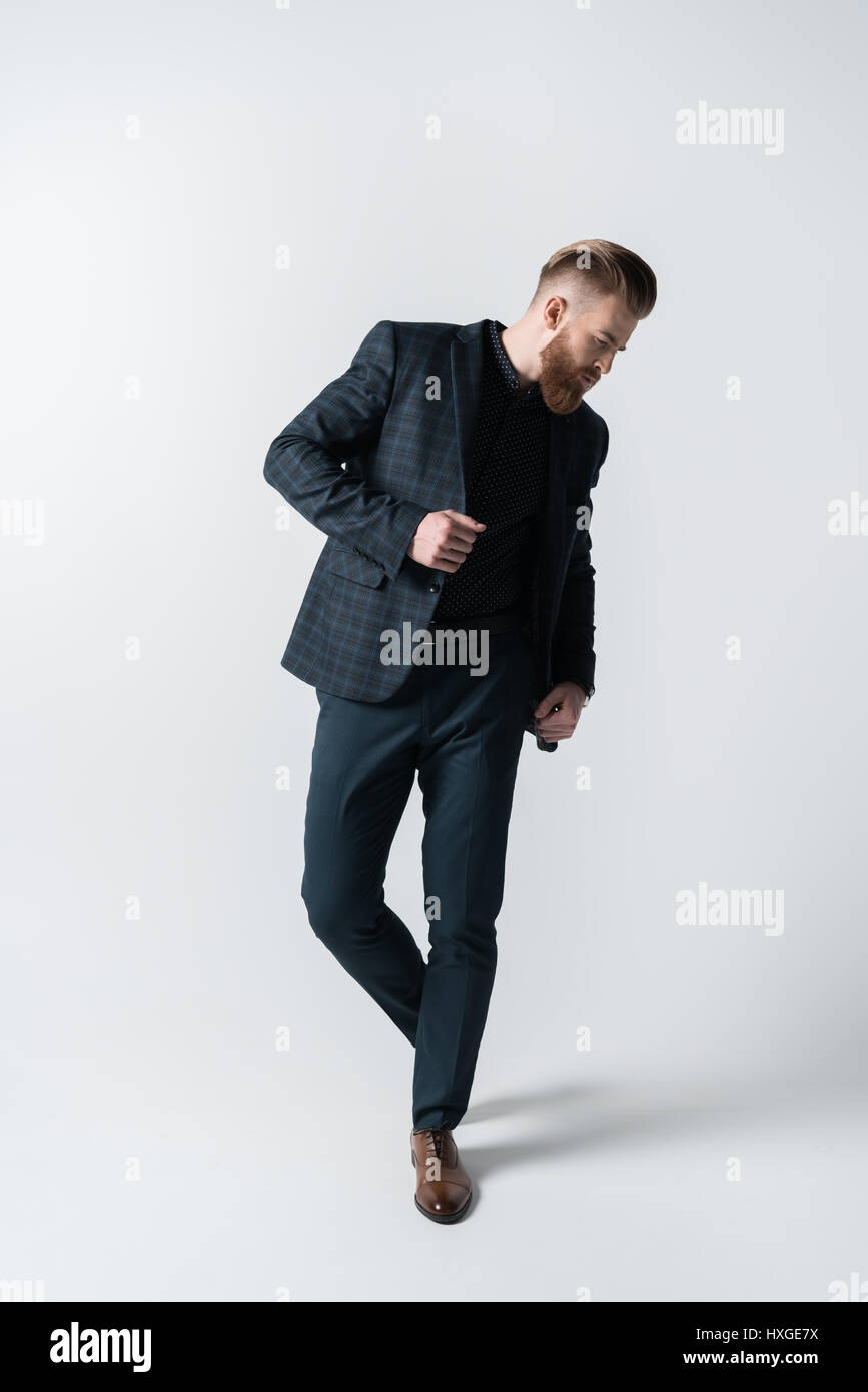 Man in suit on hi-res stock photography and images - Alamy