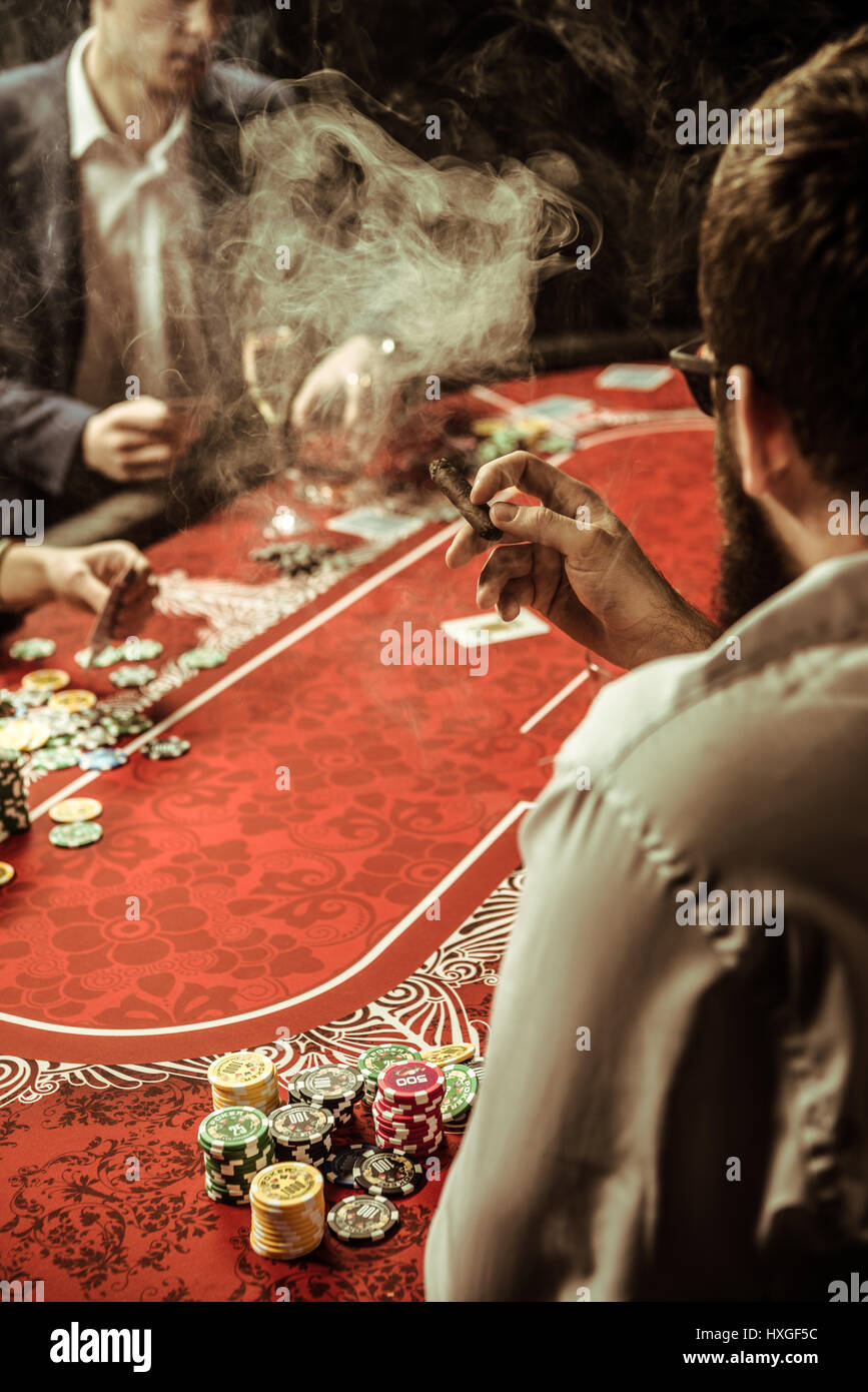 Casino cigar hires stock photography and images Alamy