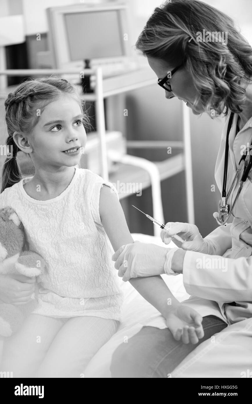 Injection profession Black and White Stock Photos & Images Alamy