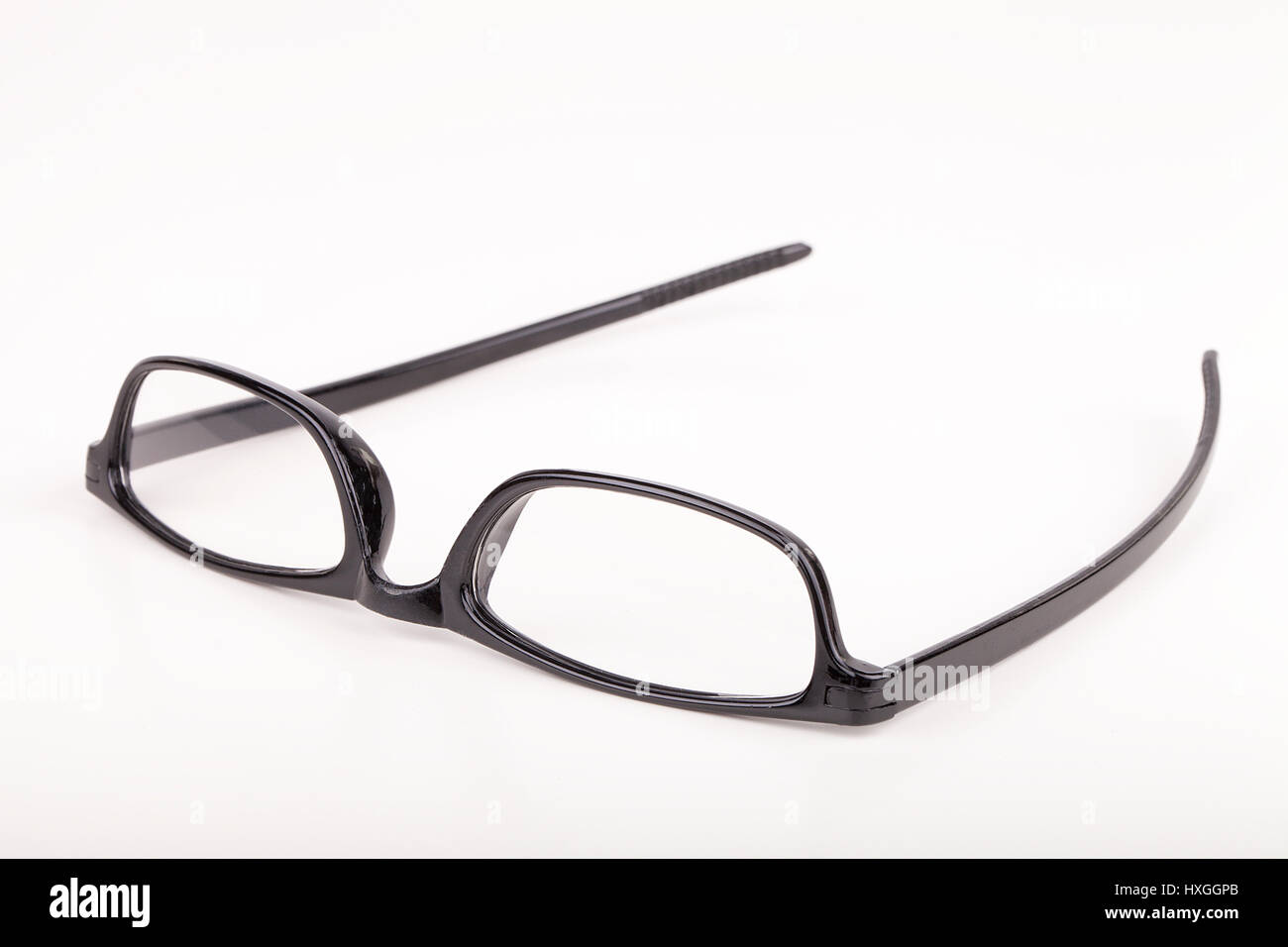 Reading glasses isolated on white background Stock Photo Alamy