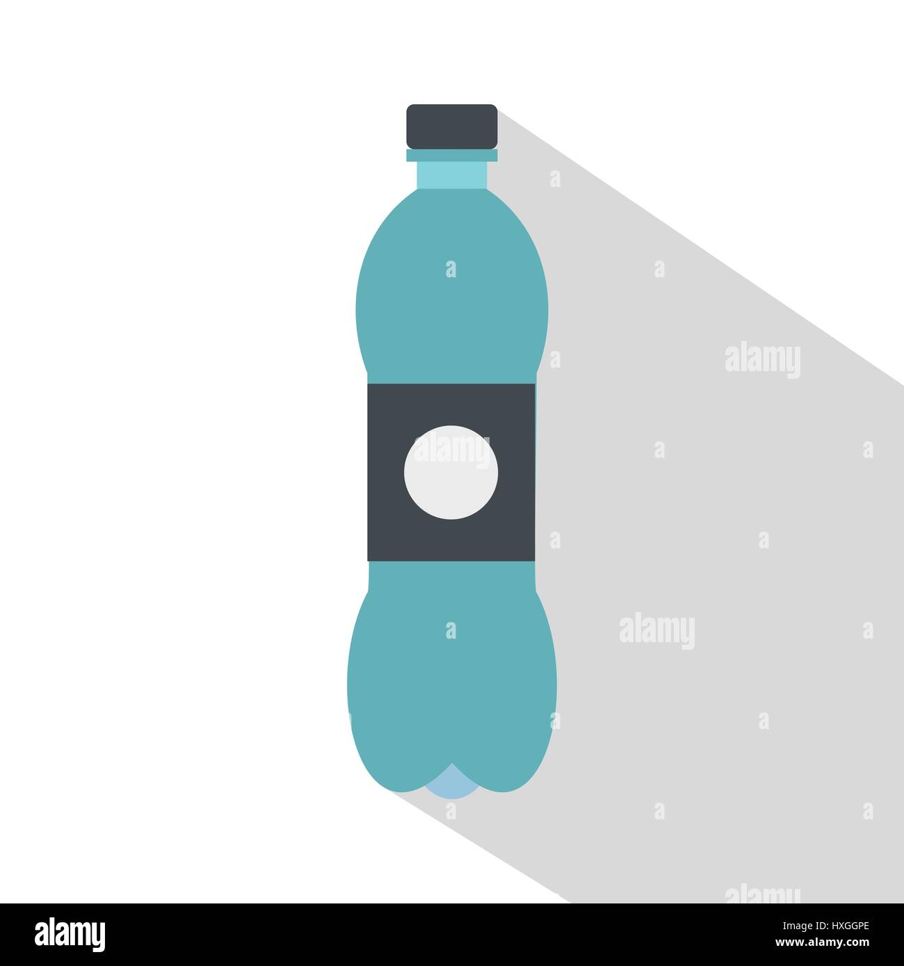 Bottle icon, flat style Stock Vector Image & Art - Alamy