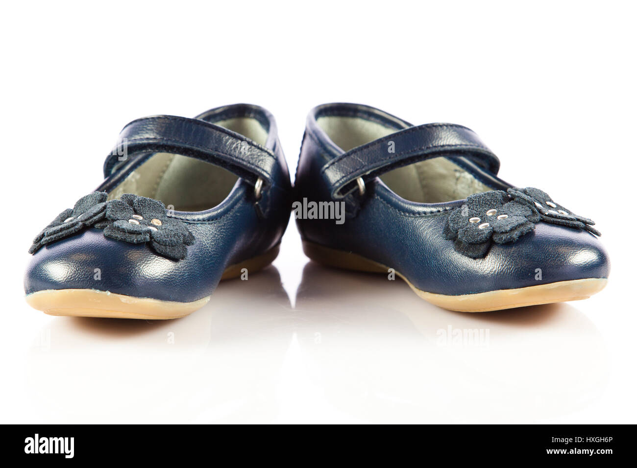 children shoes isolated on white background Stock Photo - Alamy