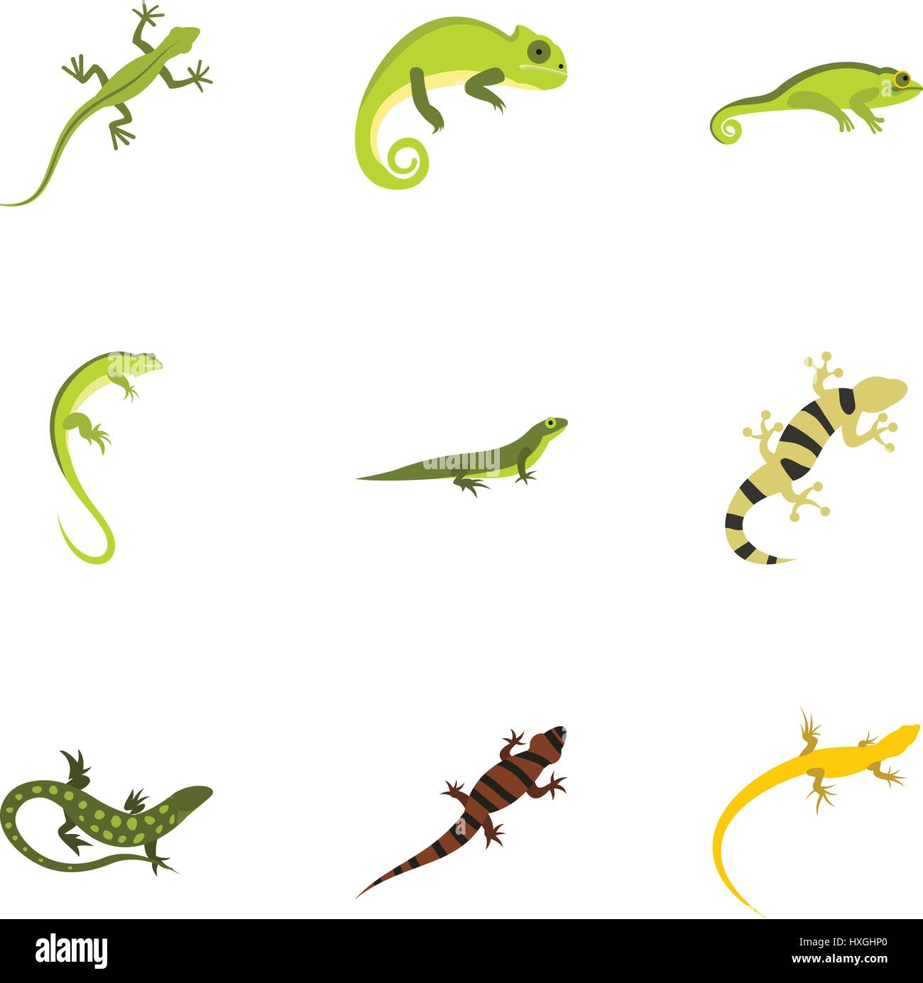 Animal varan reptile Stock Vector Images - Alamy