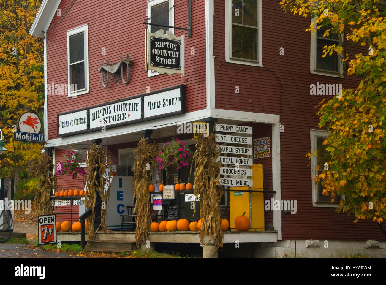 Ripton Country Store, Ripton, Vermont Stock Photo