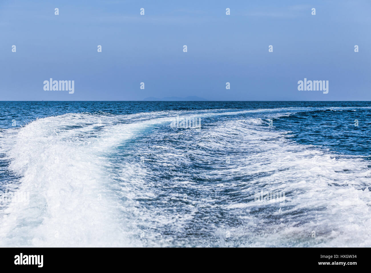 Boat Wake. Water wake Stock Photo Alamy