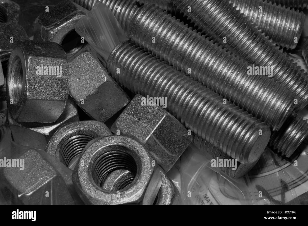 Nuts and Bolts Stock Photo Alamy