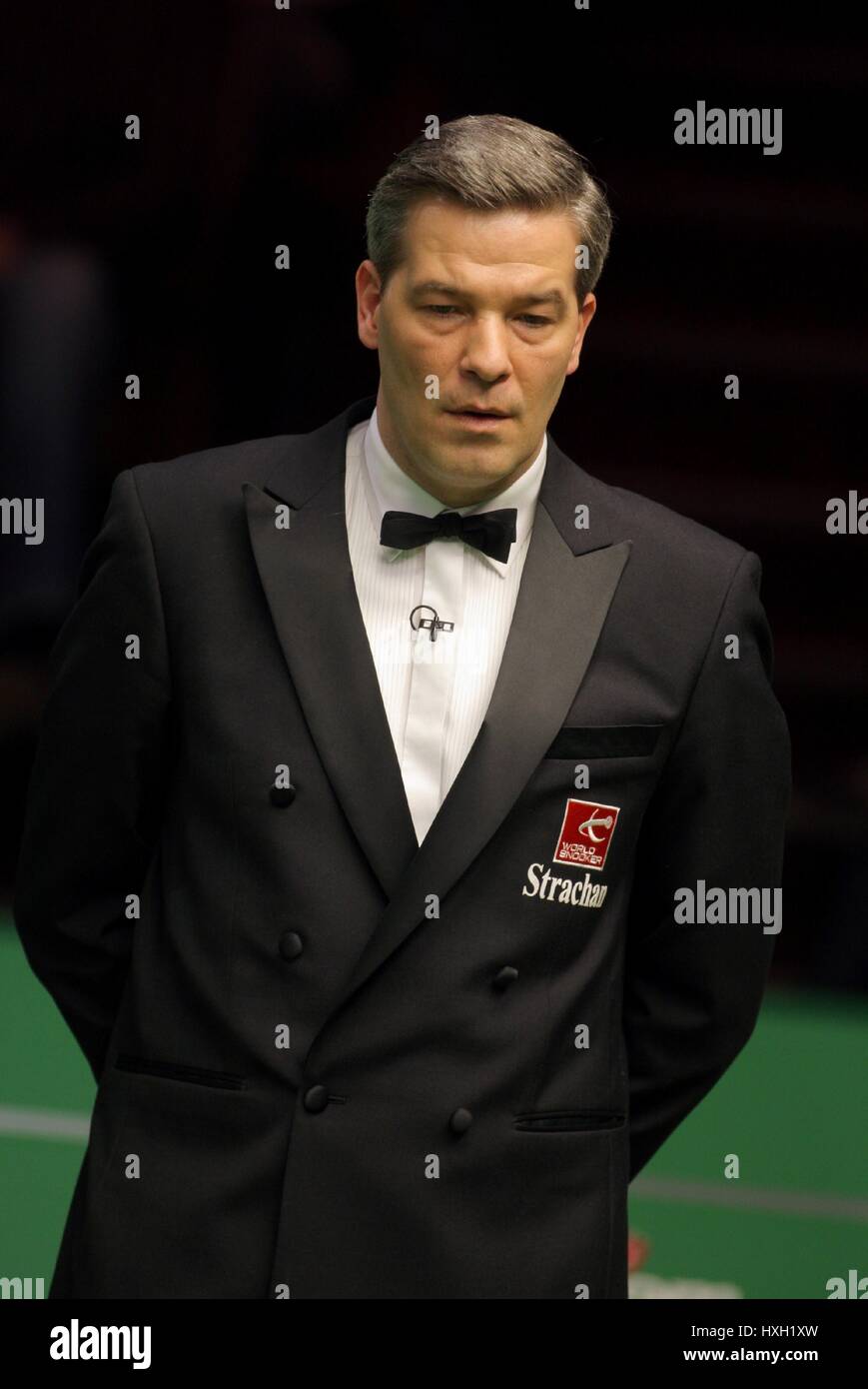 JAN VERHAAS SNOOKER REFEREE CRUCIBLE THEATRE SHEFFIELD ENGLAND 23