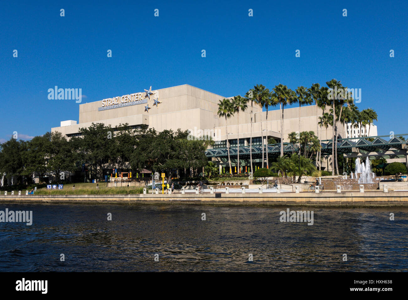 The Straz Center of Performing Arts, Tampa, Florida, USA Stock Photo