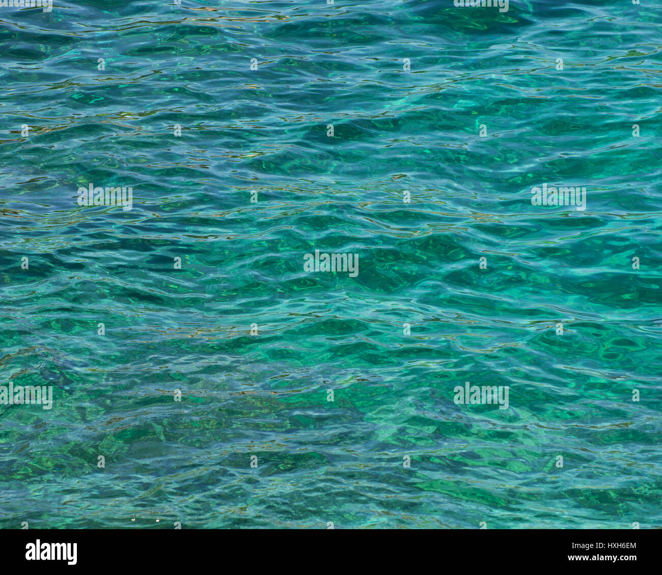 Farben des Indischen Ozeans, Seychellen Stock Photo