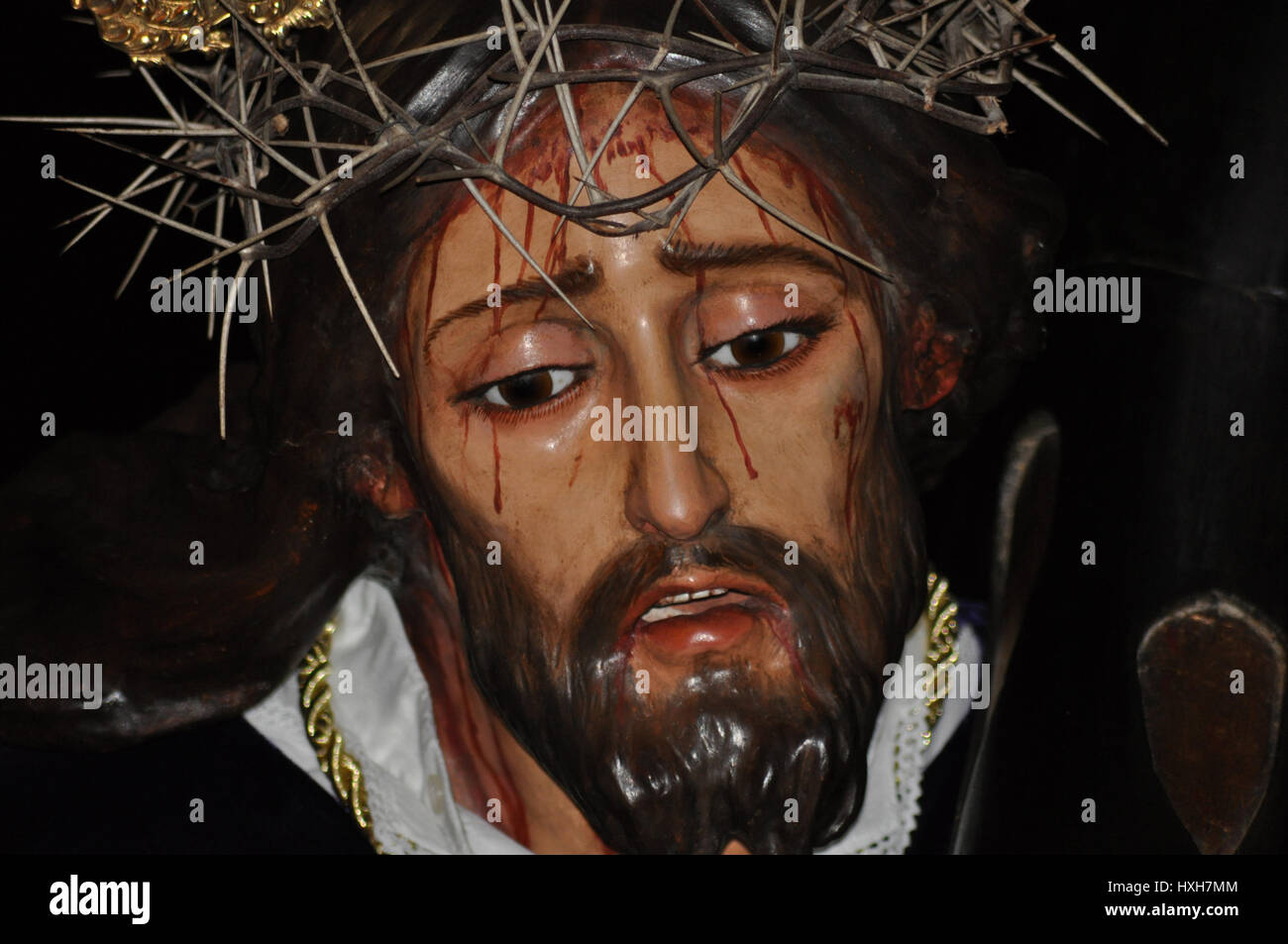 Jesus Christ Of Nazareth Image Holy Week Spain Stock Photo Alamy