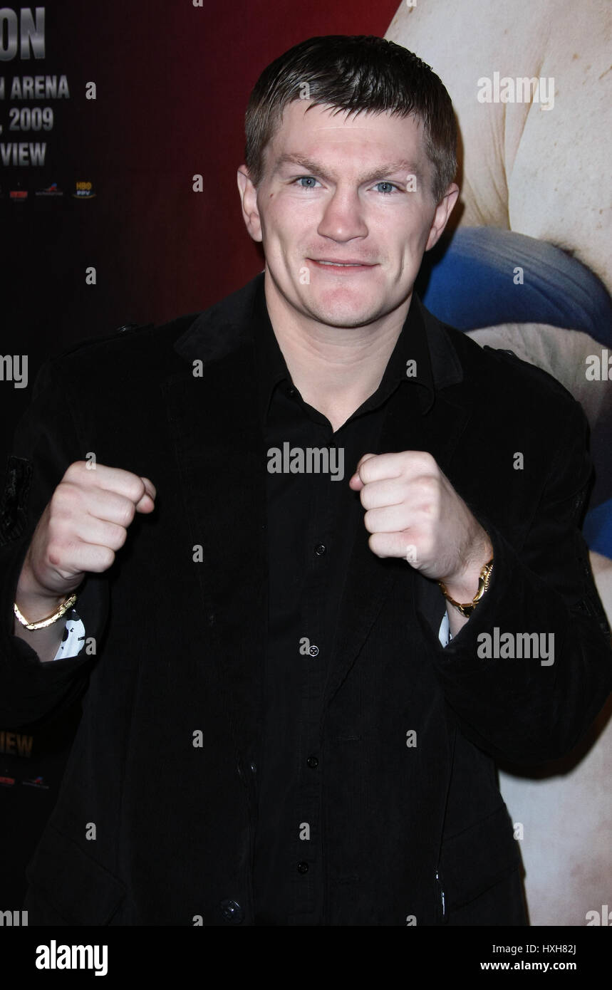 RICKY HATTON BOXER HOLLYWOOD LOS ANGELES CA USA 30 March 2009 Stock ...