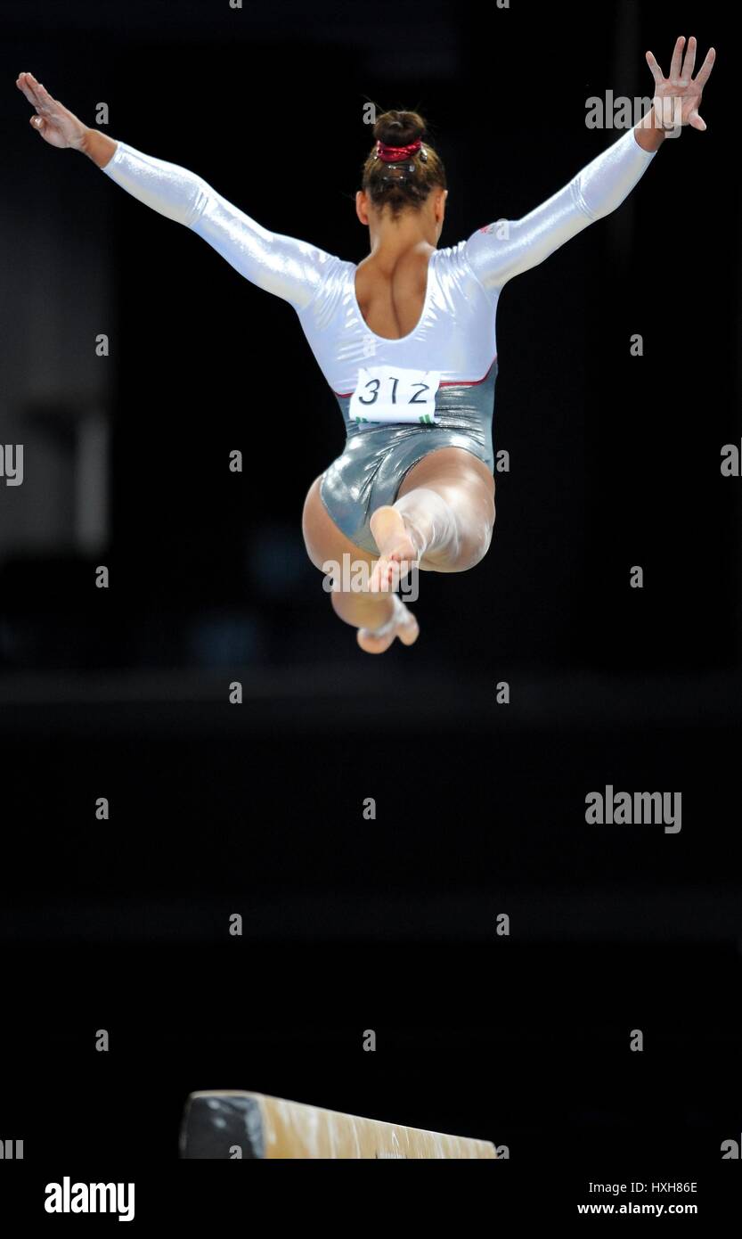 CLAUDIA FRAGAPANE GYMNASTIC'S GYMNASTIC'S THE SSE HYDRO GLASGOW SCOTLAND 29 July 2014 Stock Photo