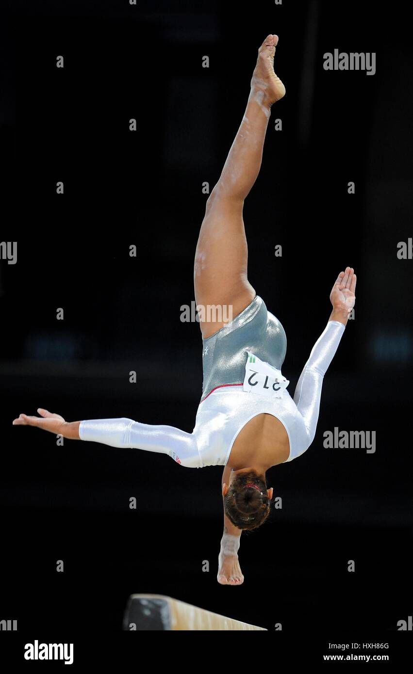 CLAUDIA FRAGAPANE GYMNASTIC'S GYMNASTIC'S THE SSE HYDRO GLASGOW SCOTLAND 29 July 2014 Stock Photo