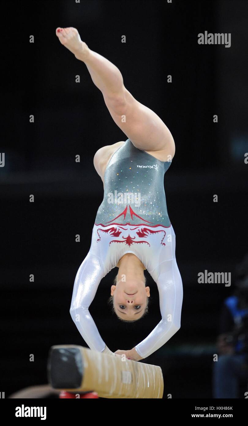 HANNAH WHELAN GYMNASTIC'S GYMNASTIC'S THE SSE HYDRO GLASGOW SCOTLAND 29 July 2014 Stock Photo