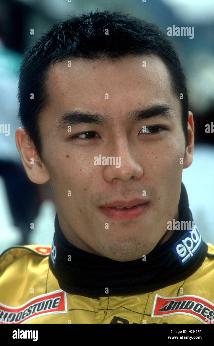 TAKUMA SATO JORDAN RACING DRIVER 19 May 2002 Stock Photo - Alamy