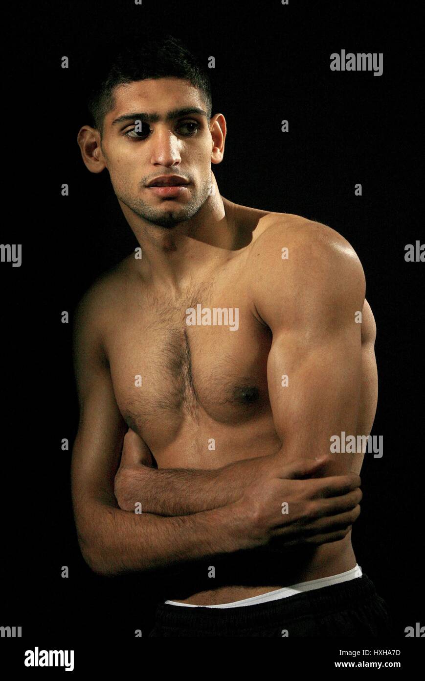 AMIR KHAN LIGHTWEIGHT BOXER BOLTON ARENA BOLTON ENGLAND 07 December ...