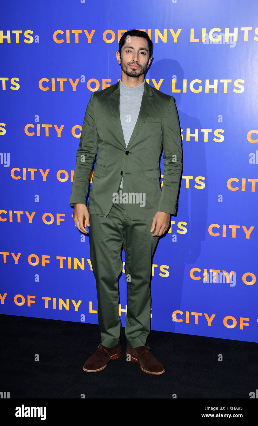 Riz Ahmed arriving for the City of Tiny Lights Photocall held at the BFI Southbank in London. Stock Photo