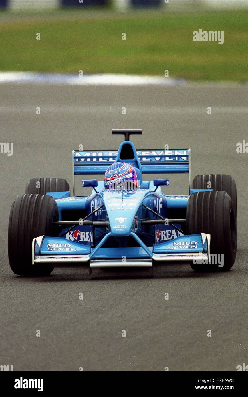 Jenson Button Benetton Renault Silverstone Silverstone England 21