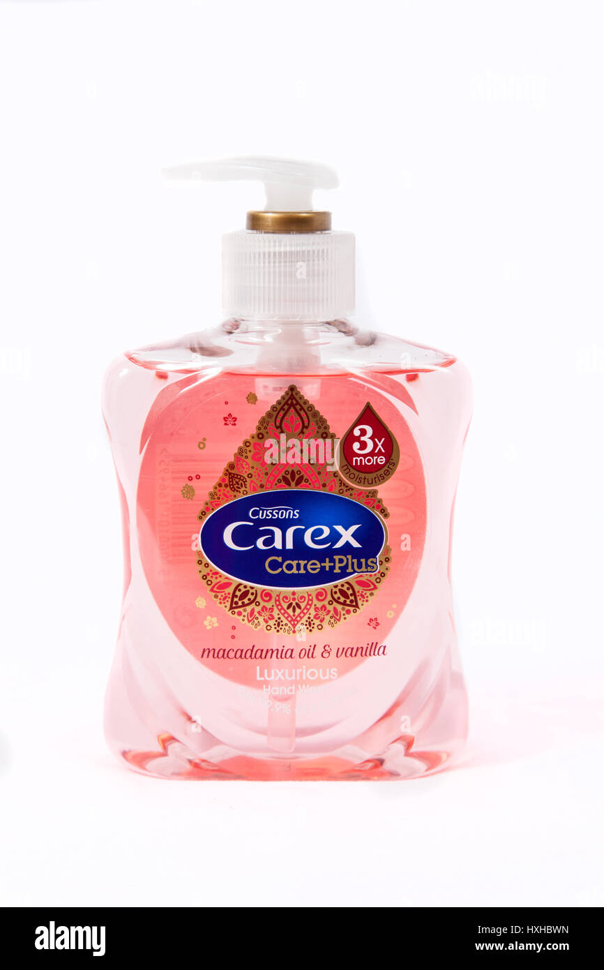 Carex Care Plus Hand Wash Stock Photo