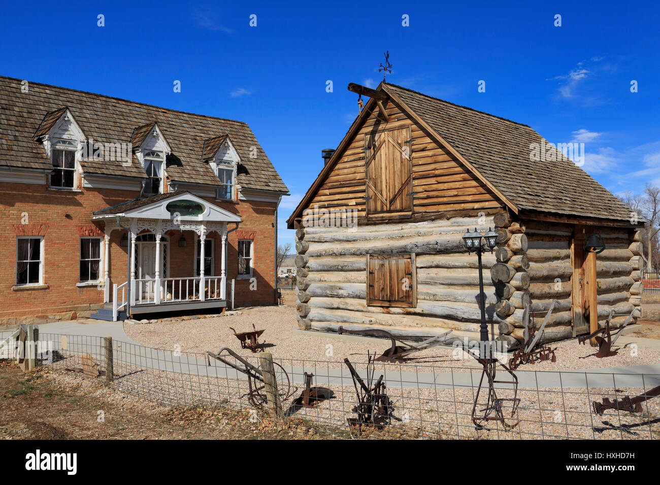 Hunter House, Frontier Homestead State Park, Cedar City, Utah, USA