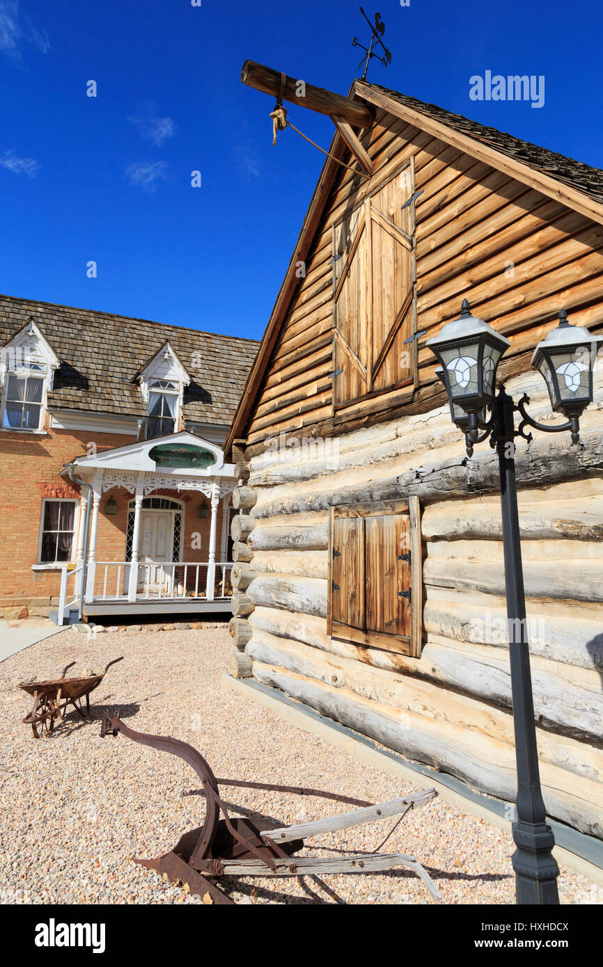 Hunter House, Frontier Homestead State Park, Cedar City, Utah, USA