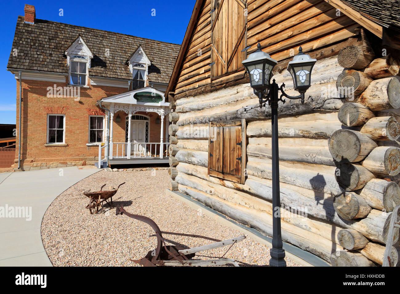 Hunter House, Frontier Homestead State Park, Cedar City, Utah, USA