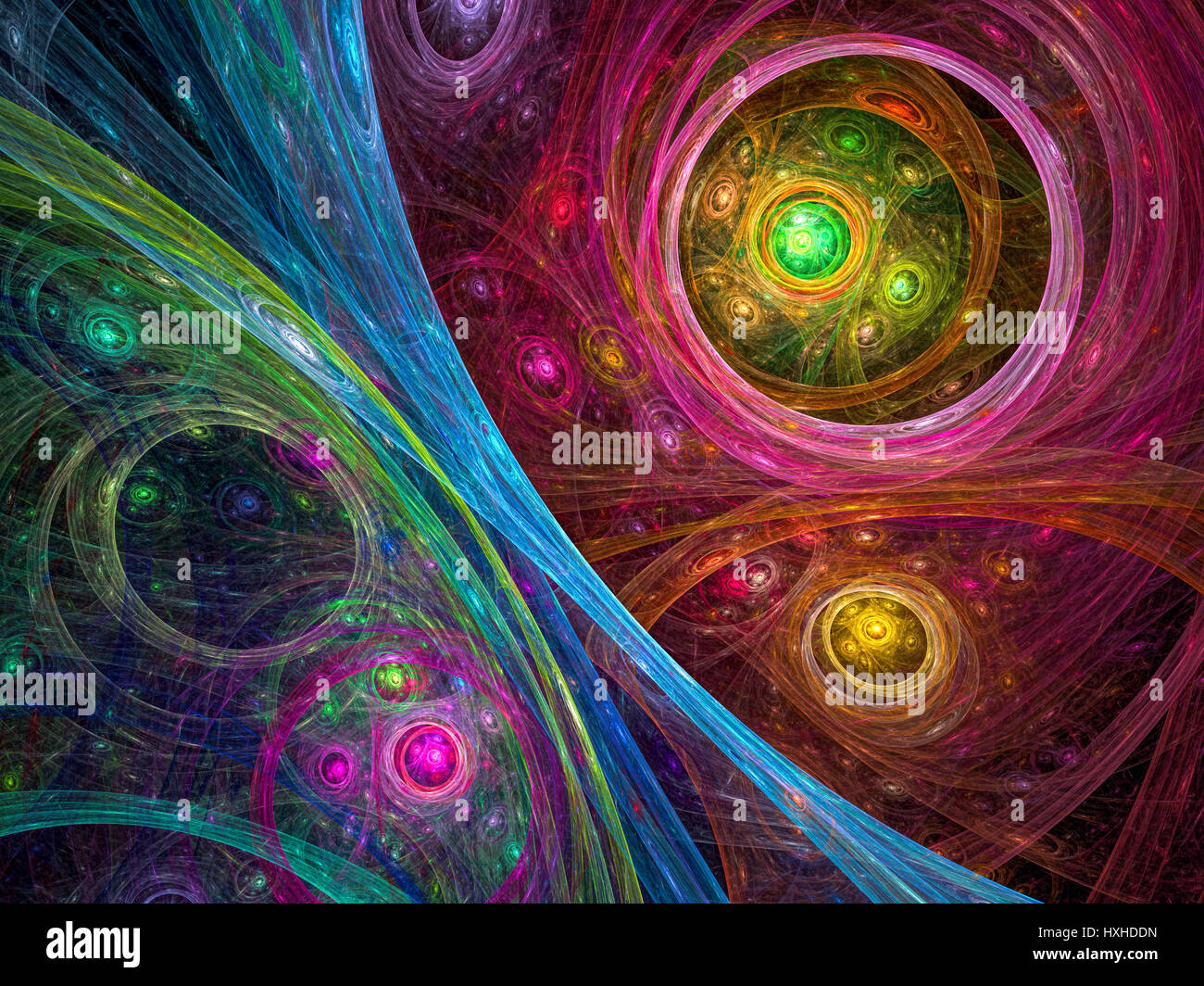 Cosmos background abstract digitally generated image Stock Photo Alamy