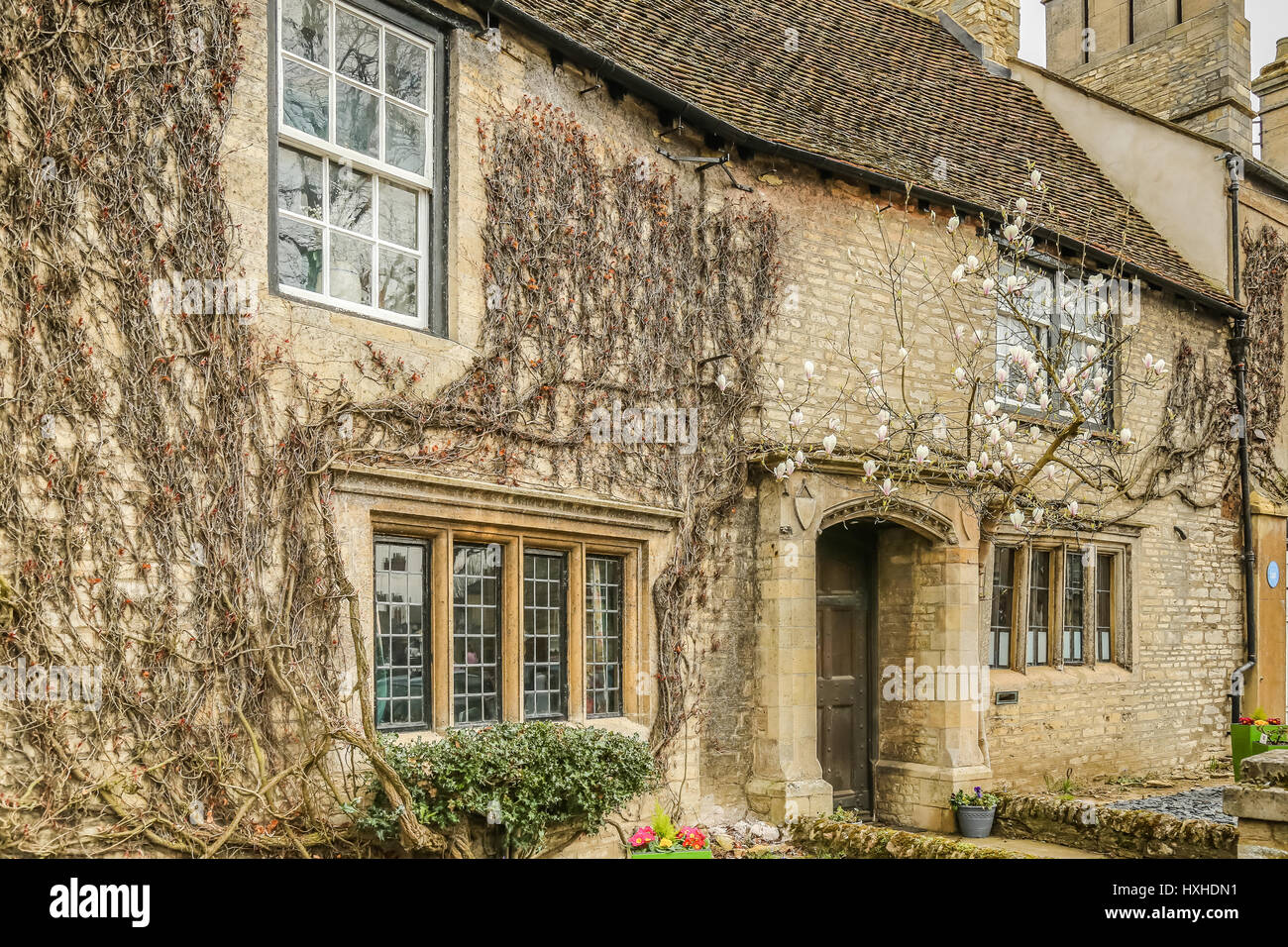 The Belgians House in HIgham Ferrers,Northamptonshire Stock Photo Alamy