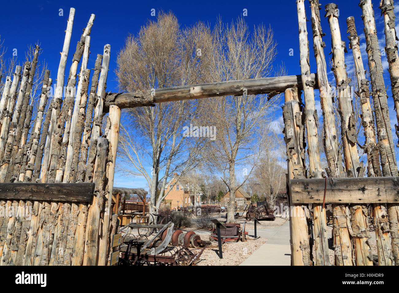 Frontier Homestead State Park, Cedar City, Utah, USA Stock Photo Alamy