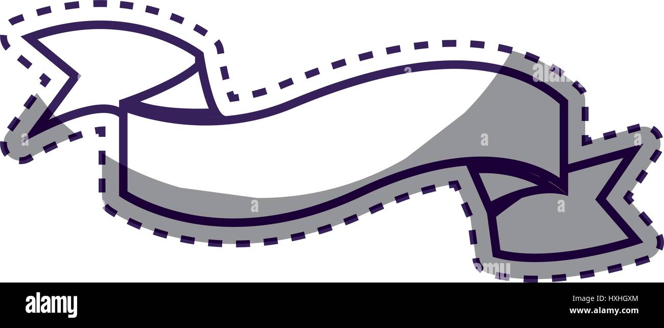 figure ribbon decoration design Stock Vector Image & Art - Alamy