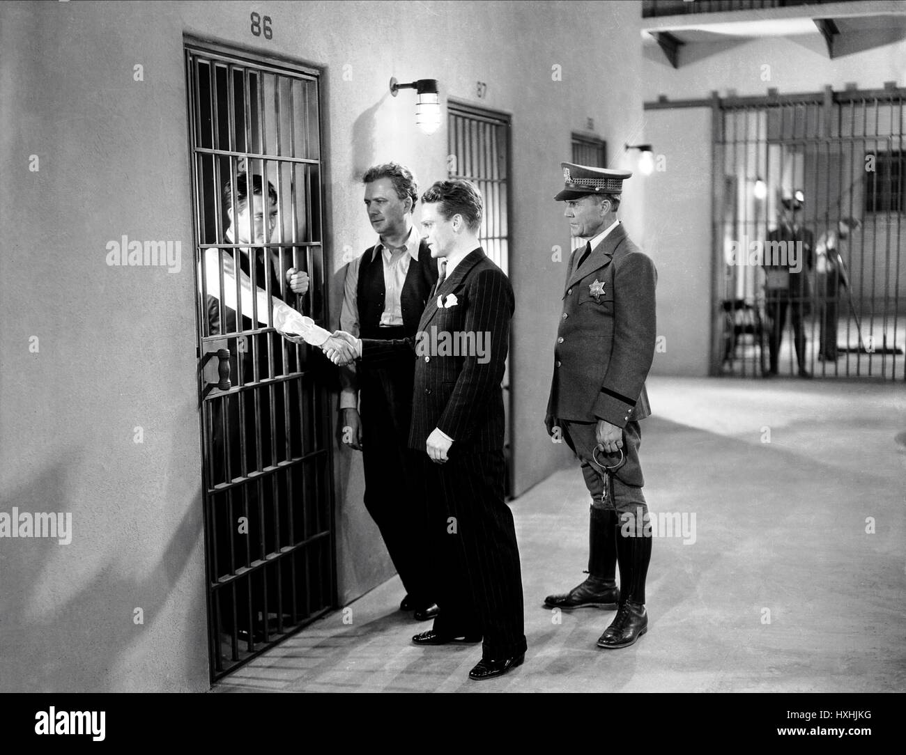 LEW AYERS, ROBERT ELLIOTT, JAMES CAGNEY, THE DOORWAY TO HELL, 1930 Stock Photo