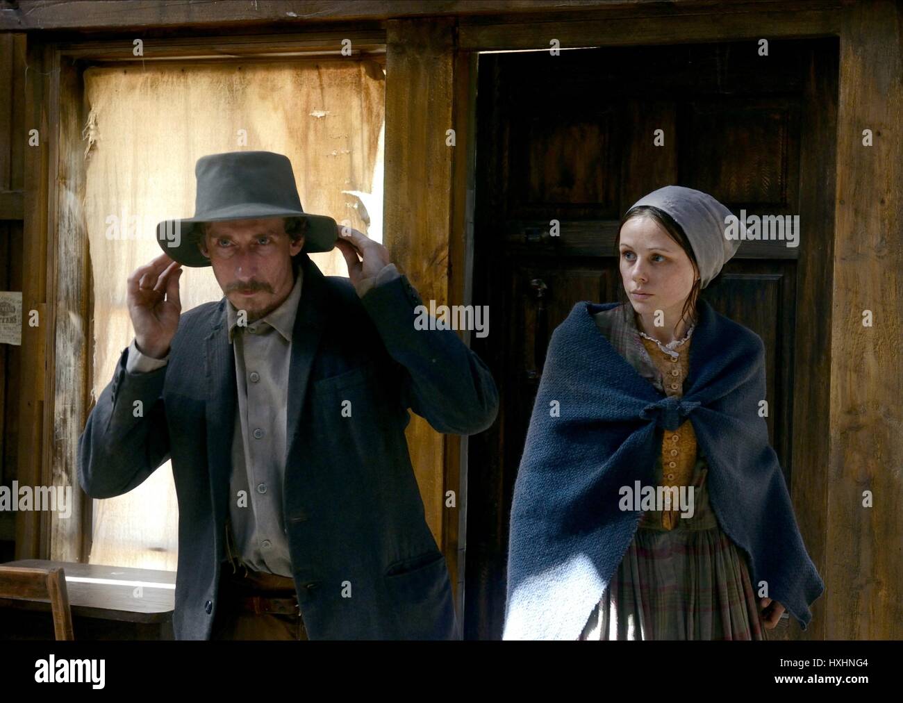 Karl Willetts Brooke Williams Slow West 2015 Stock Photo