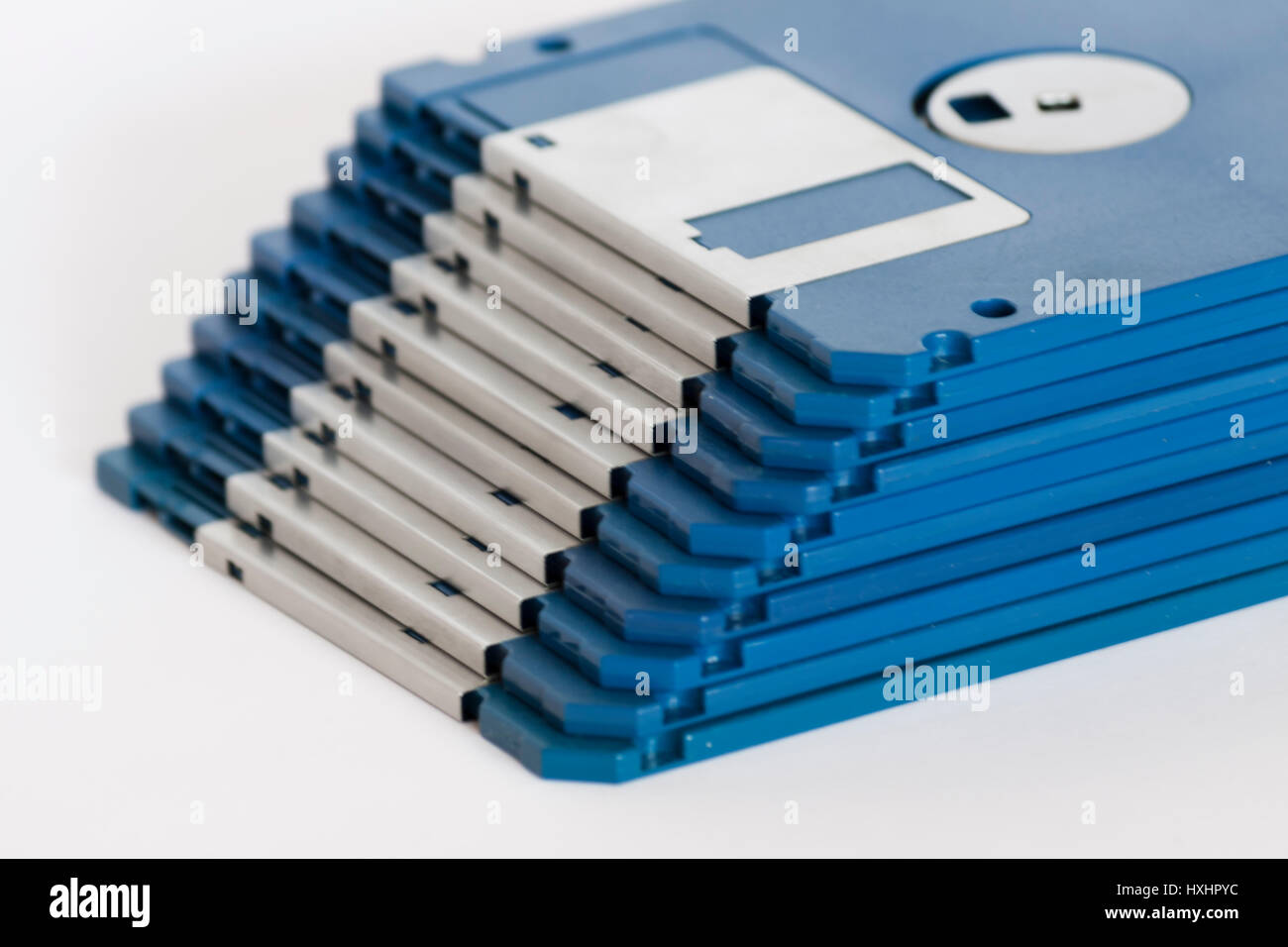 Micro floppy disks Stock Photo