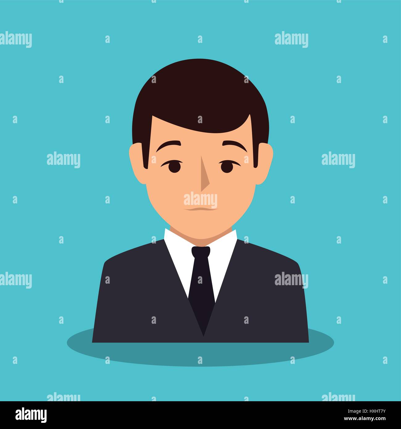 businessman character avatar icon Stock Vector Image & Art - Alamy
