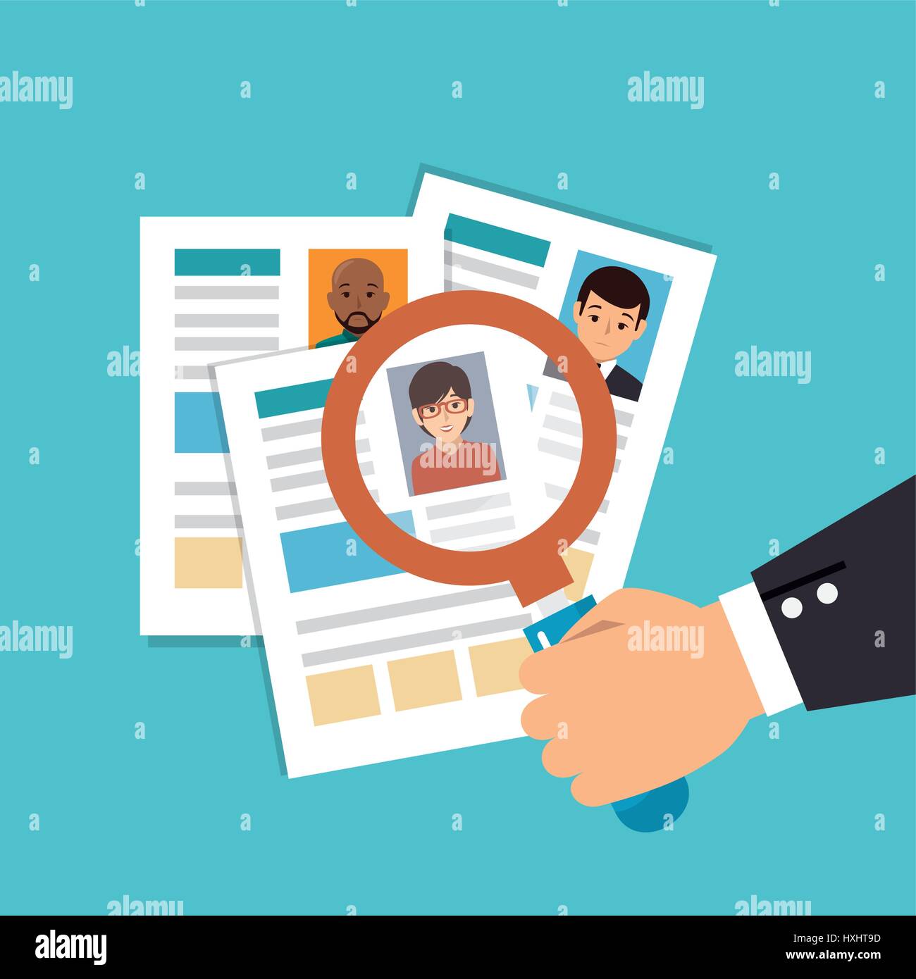 recruitment human resources icon Stock Vector Image & Art - Alamy