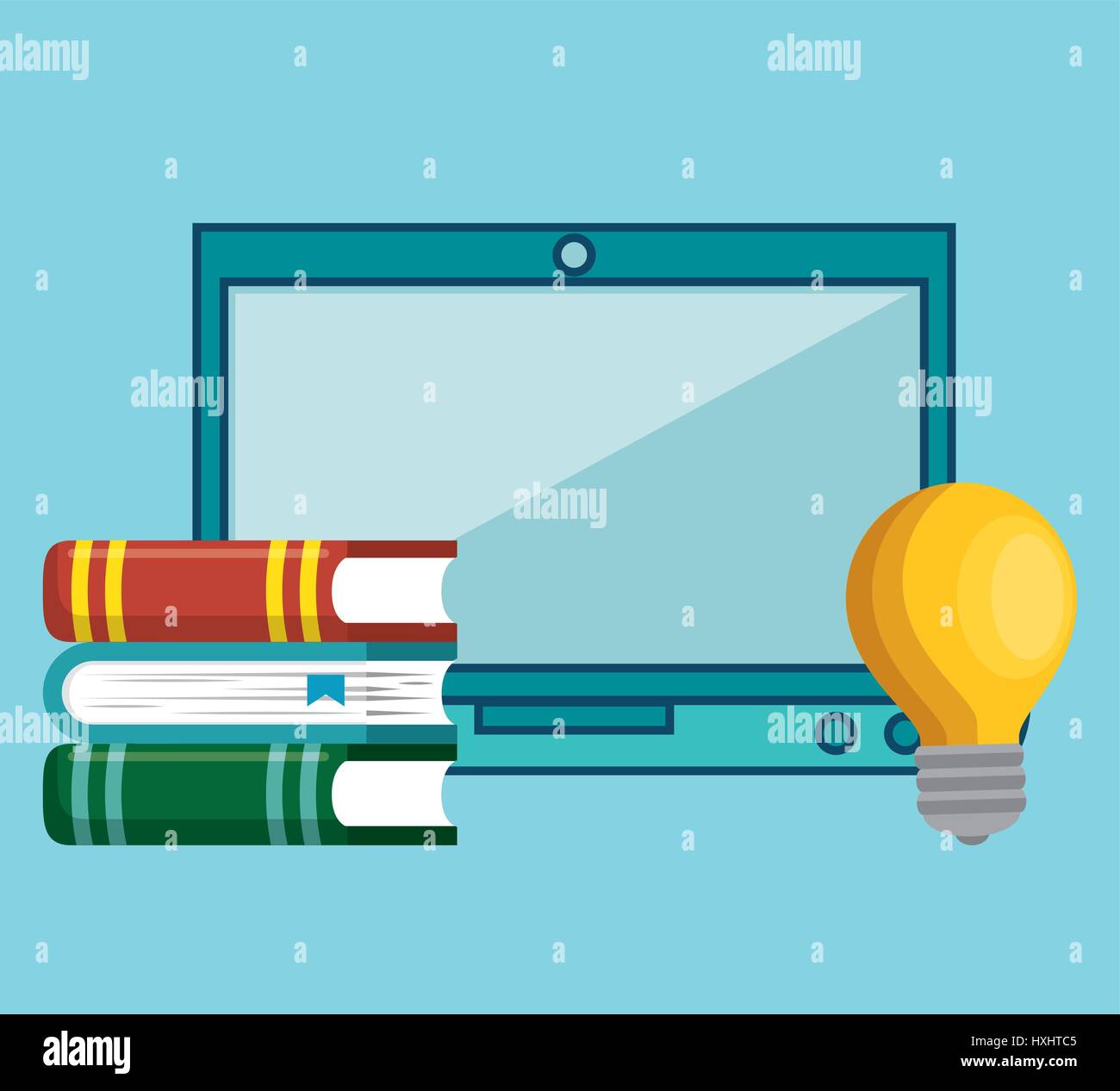 education online concept icons Stock Vector Image & Art - Alamy