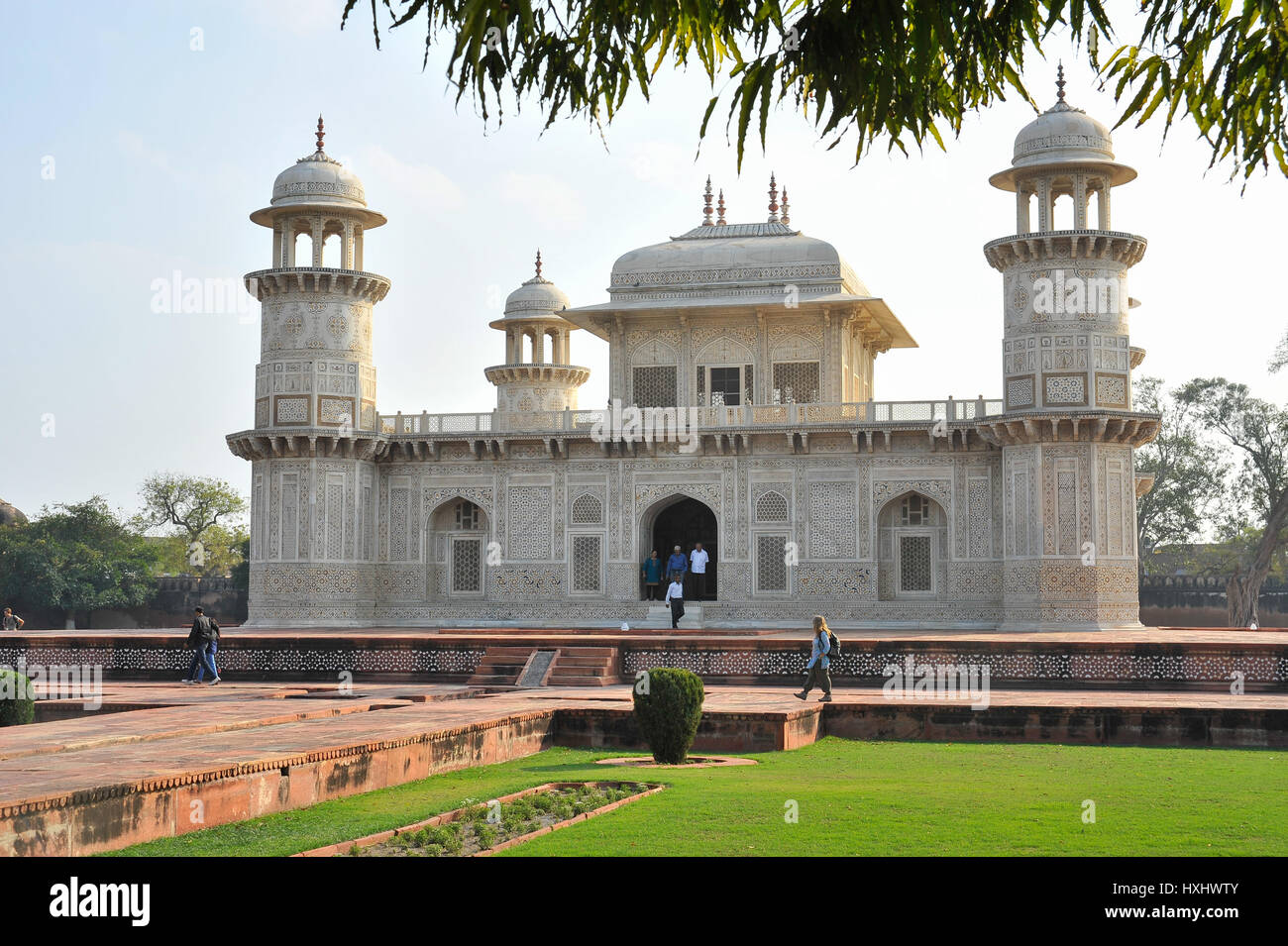 Tomb of I'timād-ud-Daulah, Agra Stock Photo - Alamy