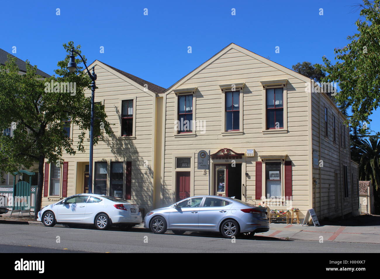 City Hotel, Benicia, California Stock Photo Alamy
