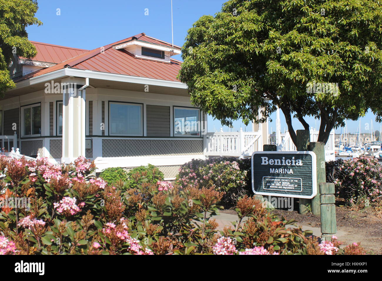 Headmaster's Building, Benicia Marina, Benicia, California Stock Photo Alamy