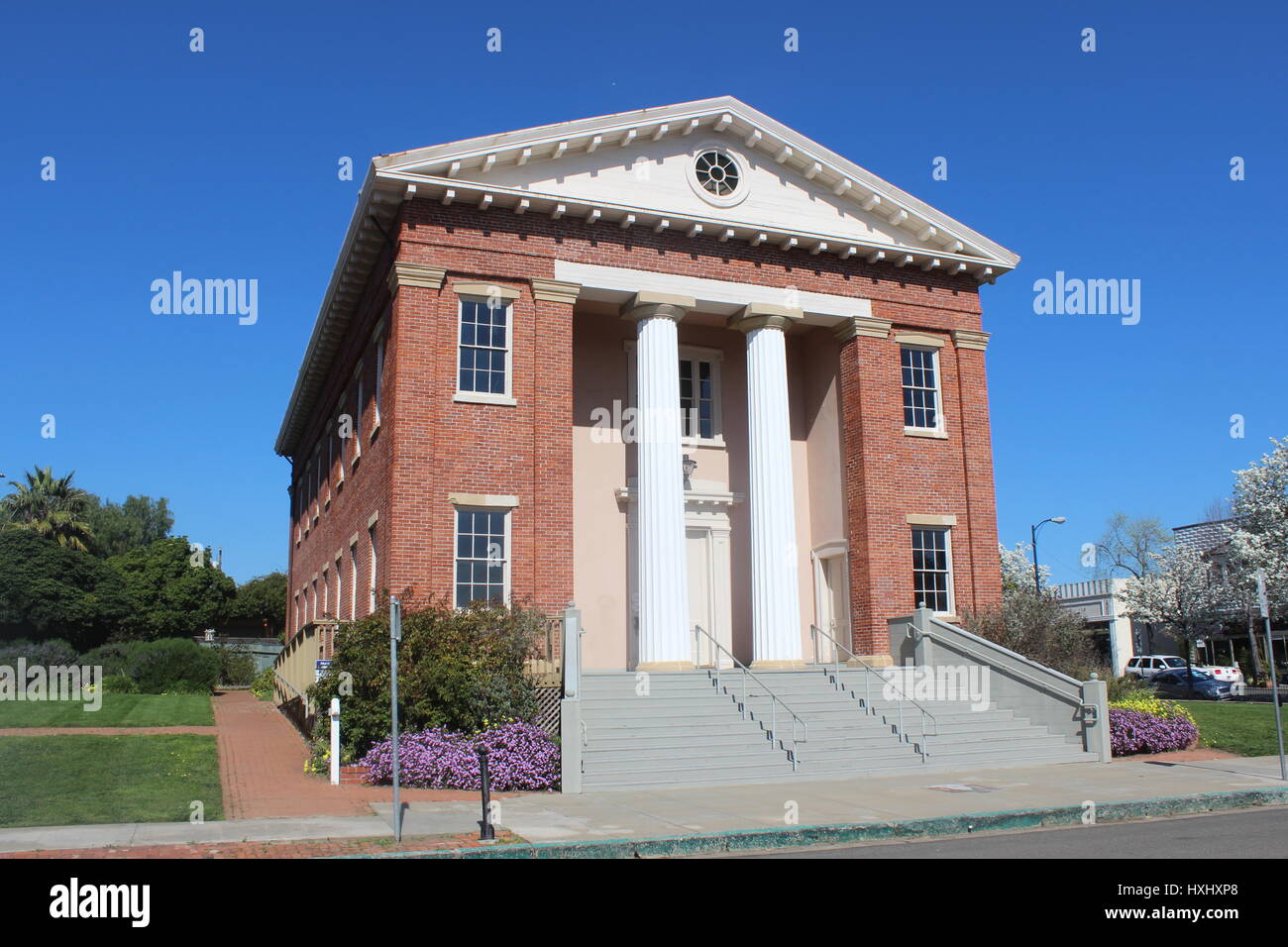 Former State Capitol, Benicia California Stock Photo