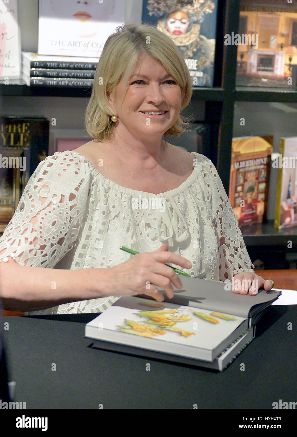 Martha Stewart holds a book signing with Sam Sifton, food editor of The ...