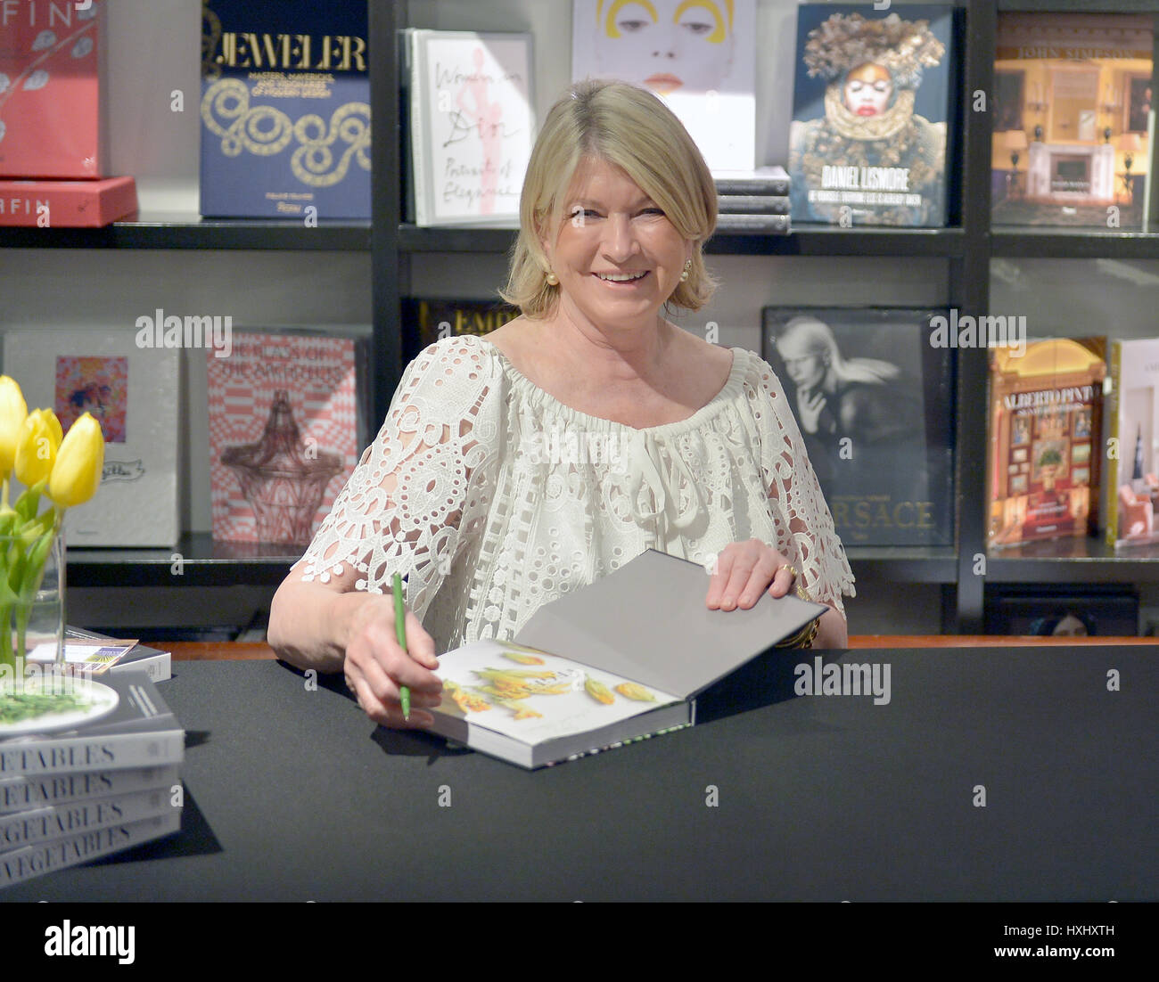 Martha Stewart holds a book signing with Sam Sifton, food editor of The ...