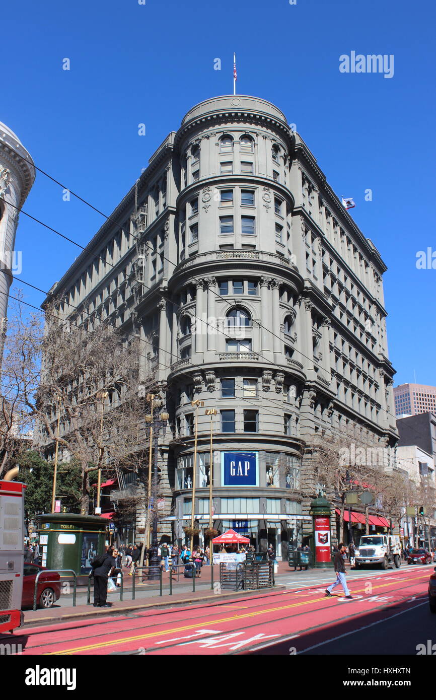 Flood Building, San Francisco, California Stock Photo