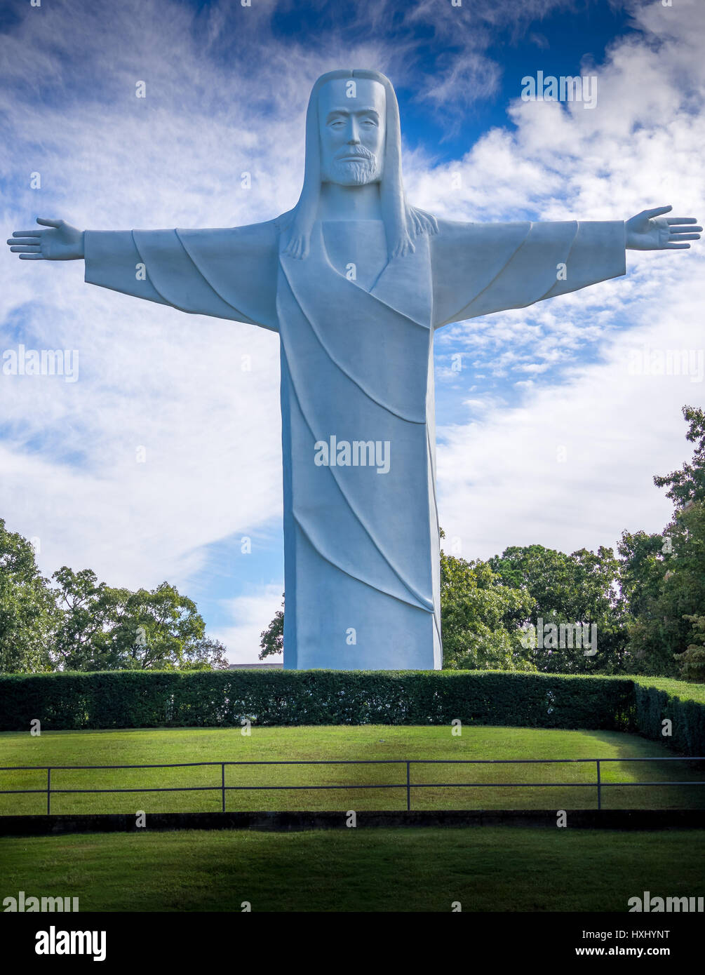 Statue of Christ Eureka Springs, AR Stock Photo Alamy