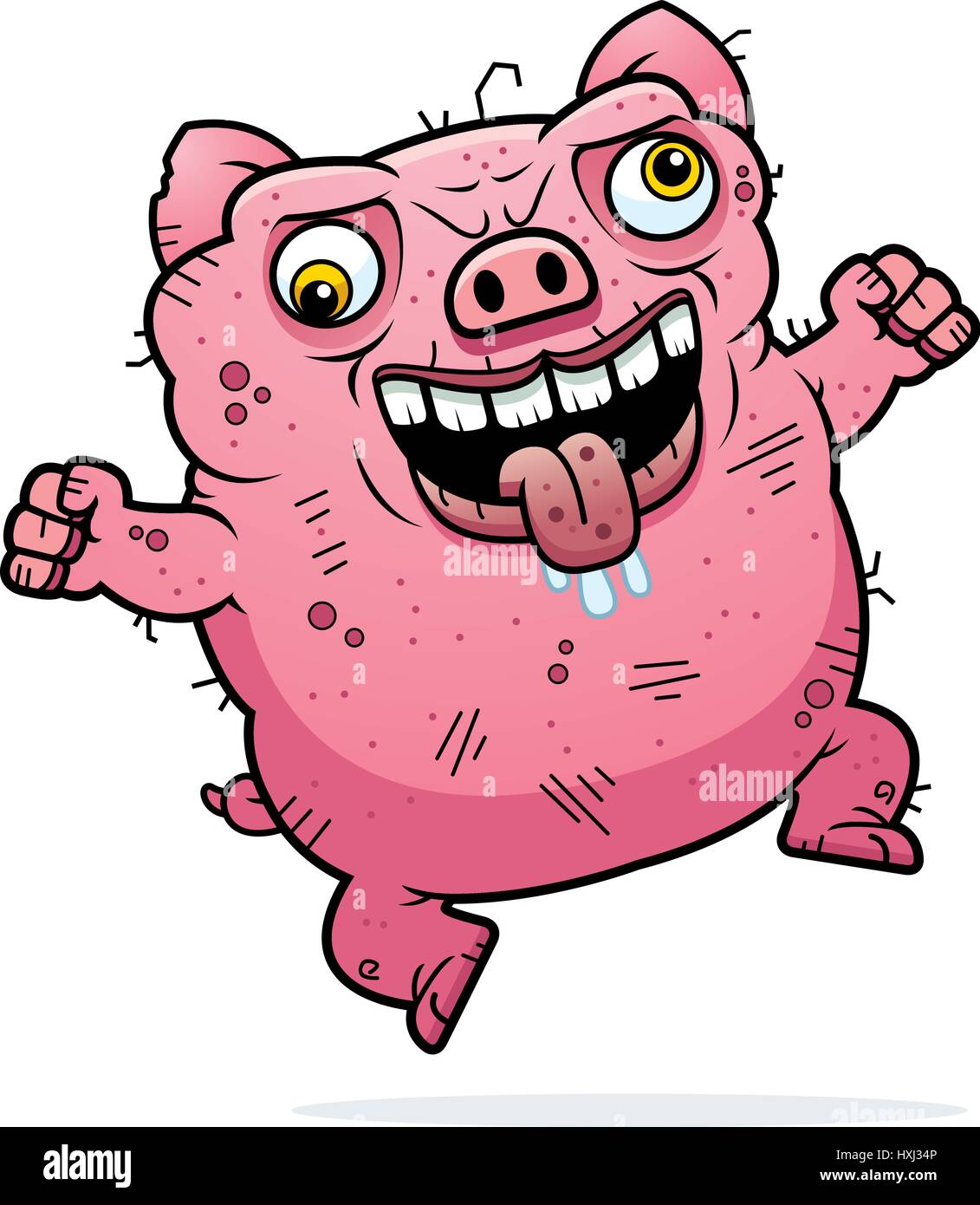 A cartoon illustration of an ugly pig looking crazy Stock Vector Image & Art - Alamy A cartoon illustration of an ugly pig looking crazy Stock Vector Image & Art - Alamy