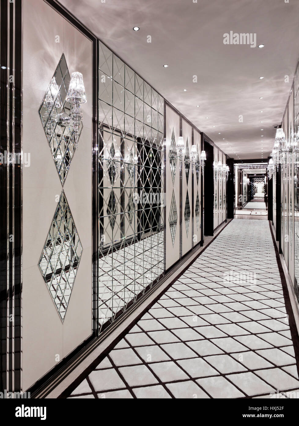 Luxury apartment building entrance hires stock photography and images