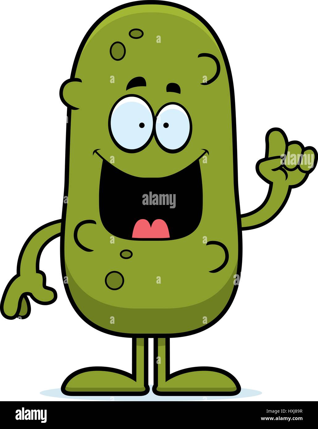 Dill pickle cartoon Stock Vector Images Alamy