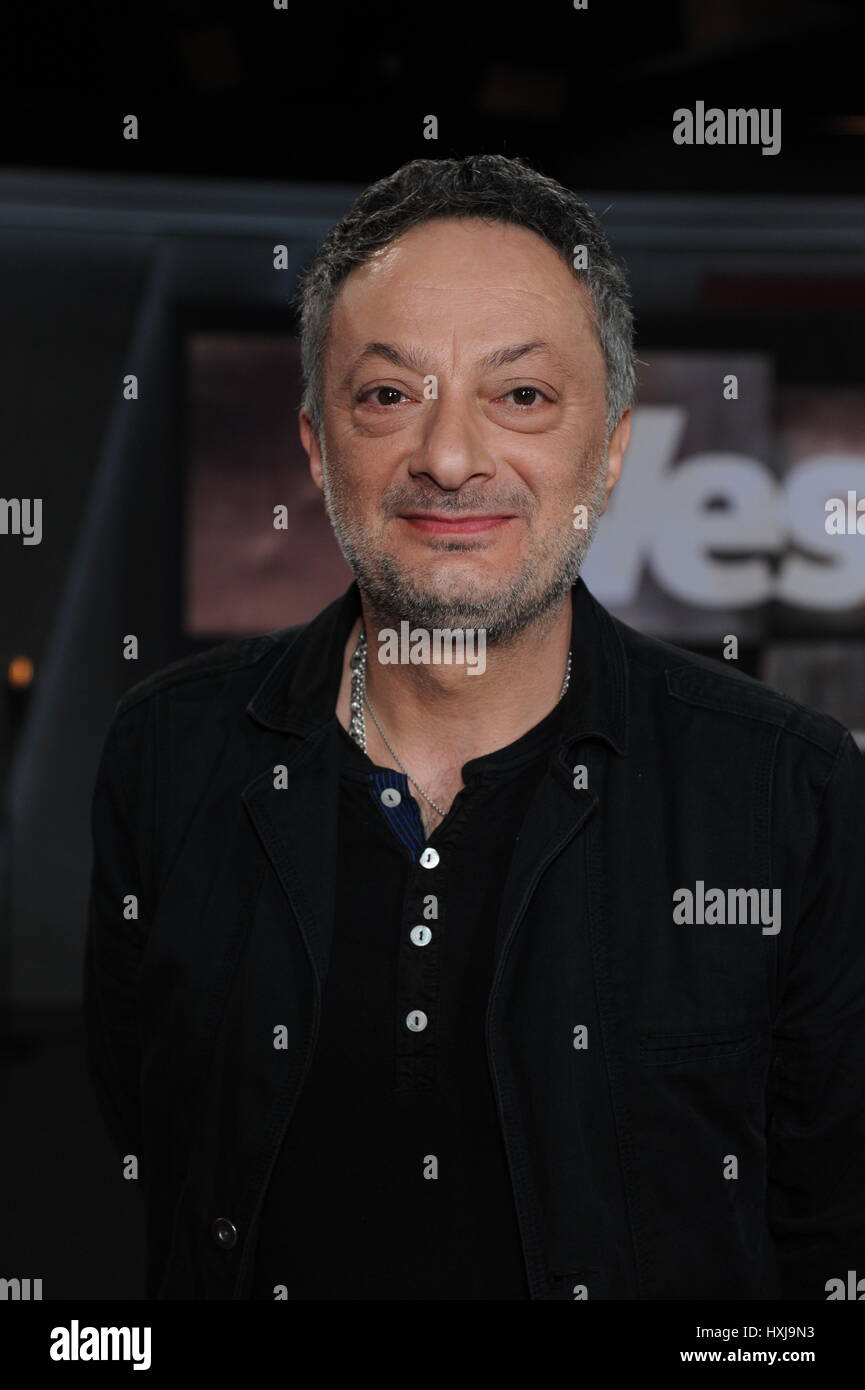 Writer Feridun Zaimoglu attends the television show 'WestArt live' by ...