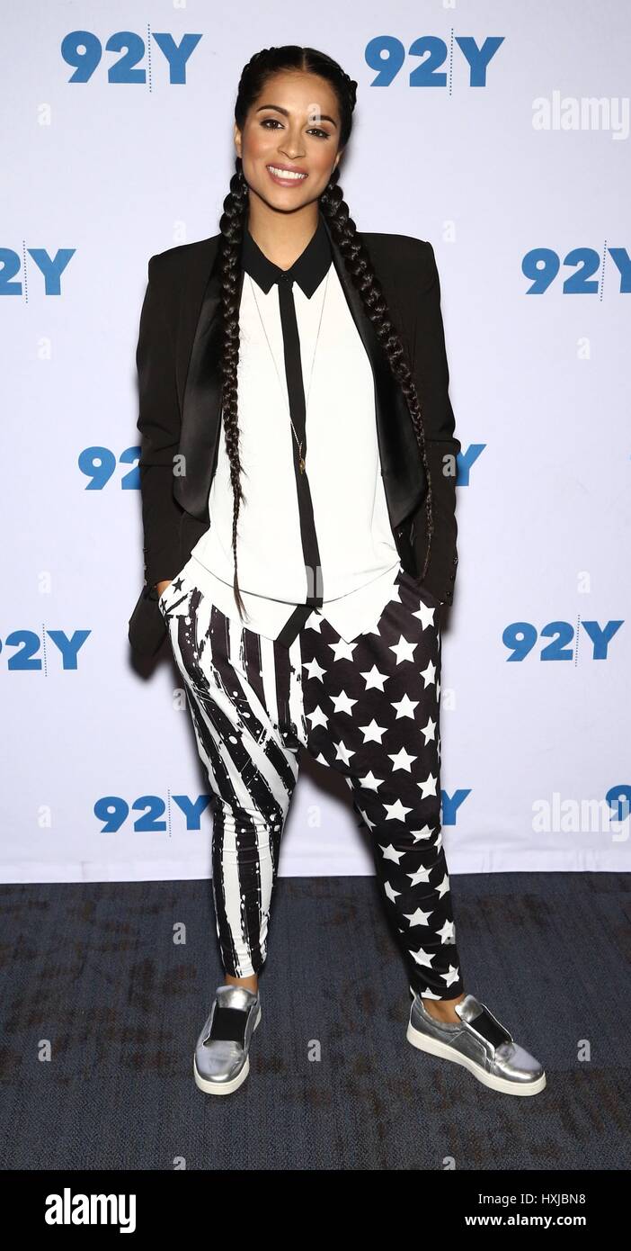New York, NY, USA. 28th Mar, 2017. Lilly Singh at a public appearance
