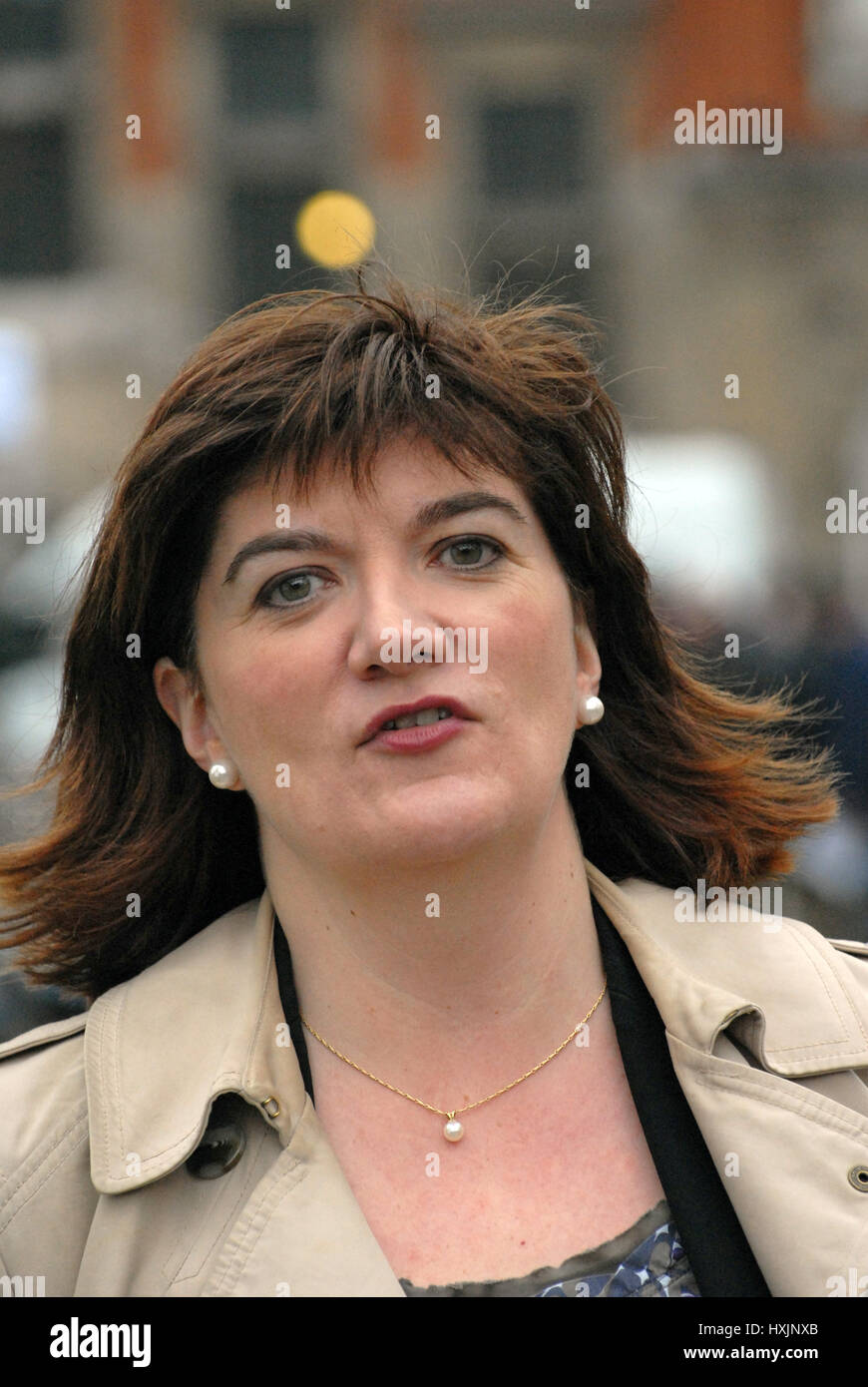 London, UK. 29th Mar, 2017. Nicky Morgan outside the Houses of Parliament on day of Article 50 withdrawing the UK from the EU sent to Brussels. Credit: JOHNNY ARMSTEAD/Alamy Live News Stock Photo